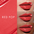 Lakme 9 To 5 Primer + Shine Lipstick - Red Pop | Grocsy