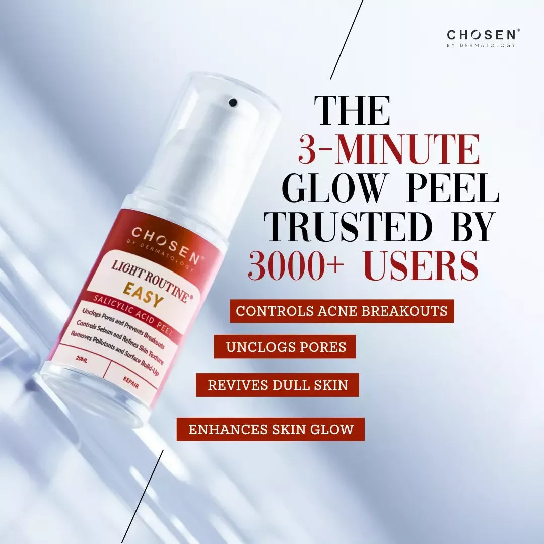 Chosen Light Routine Easy Salicylic Acid Peel | Grocsy