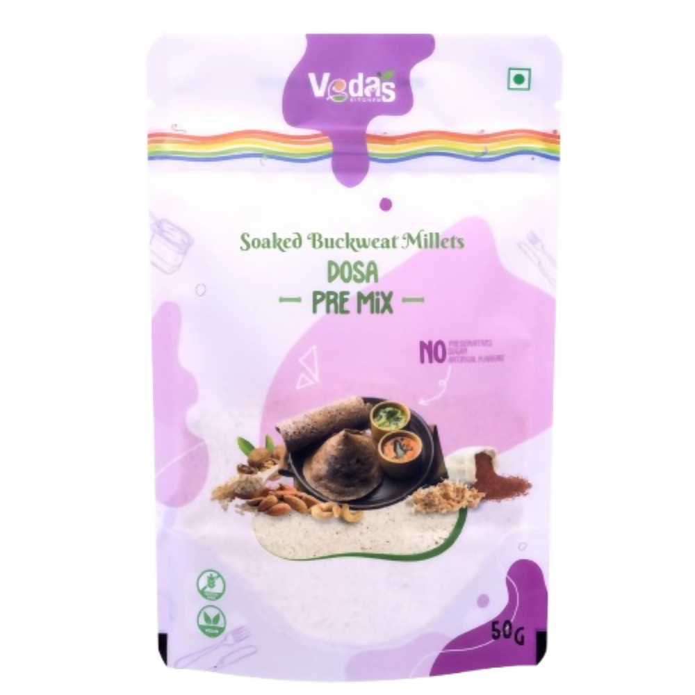Vedas Kitchen Soaked Buckweat Millets Dosa Premix | Grocsy