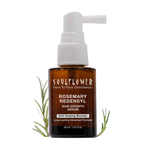 Soulflower Rosemary Redensyl Hair Growth Serum | Grocsy