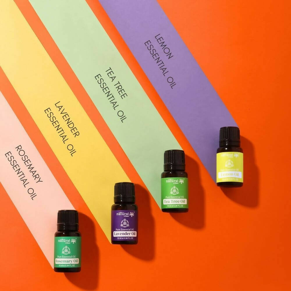 Natural Vibes Lemon Pure Essential Oil | Grocsy