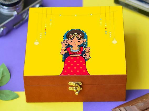 Collectibles India Wood Gift Box | Grocsy