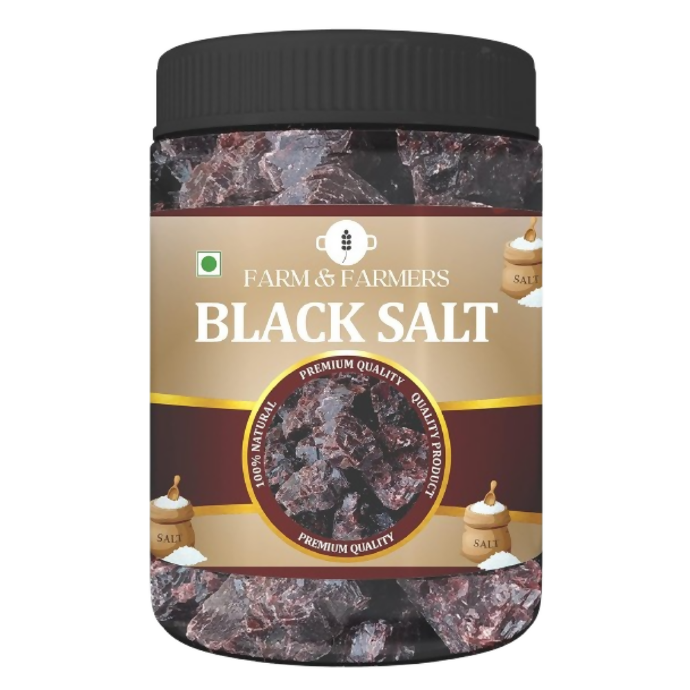 Farm & Farmers Black Salt Whole/Kala Namak | Grocsy