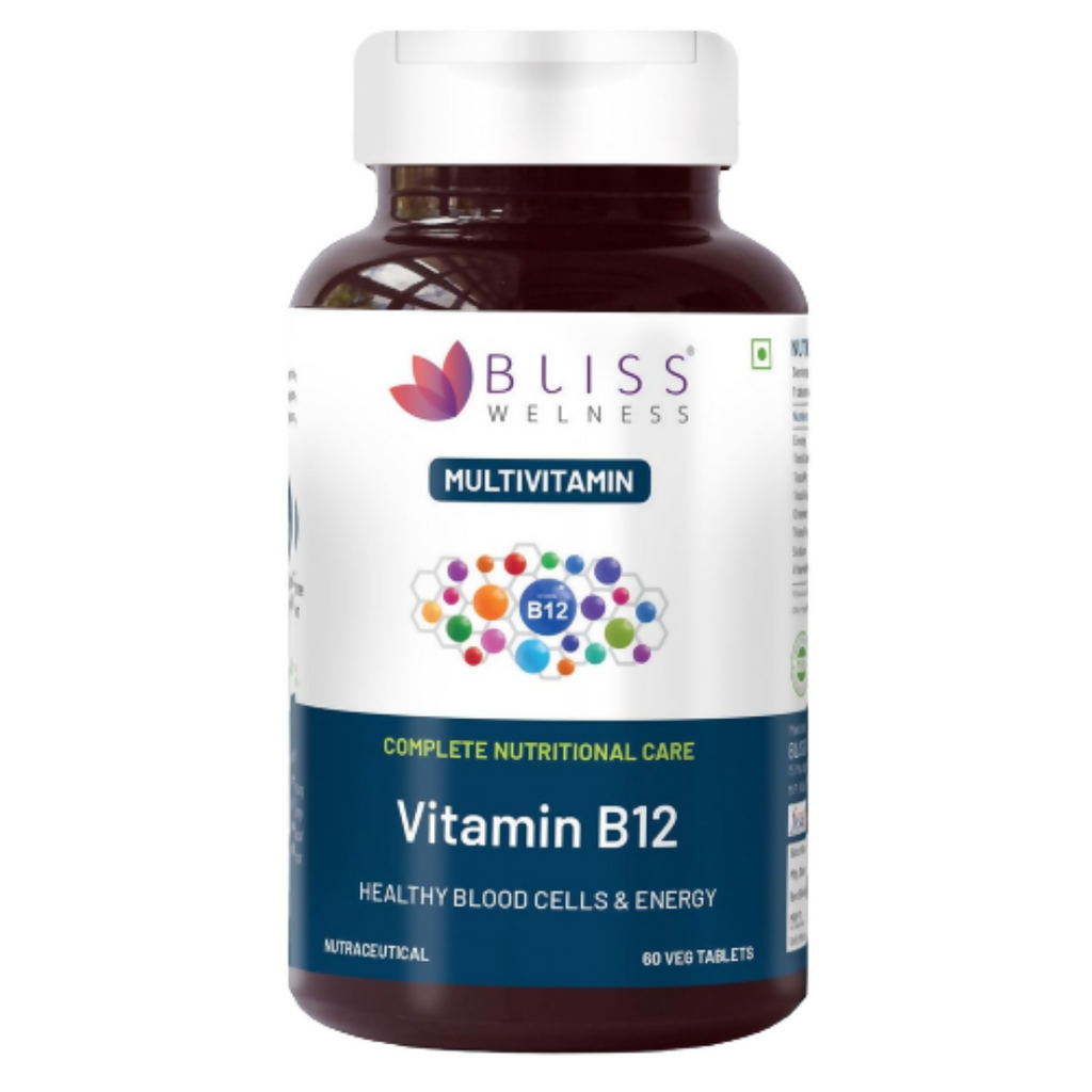 Bliss Welness Vitamin B12 Tablets | Grocsy
