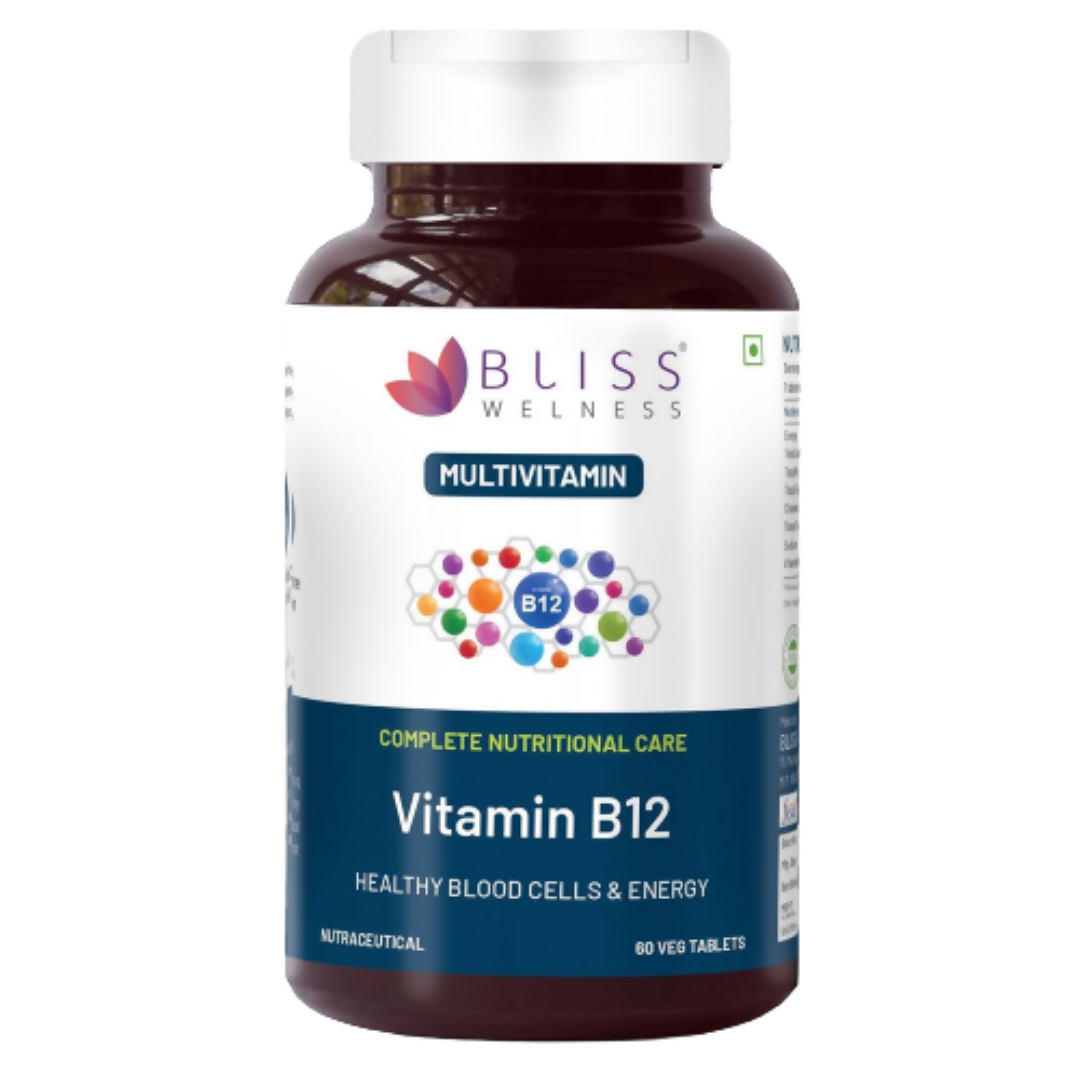 Bliss Welness Vitamin B12 Tablets | Grocsy