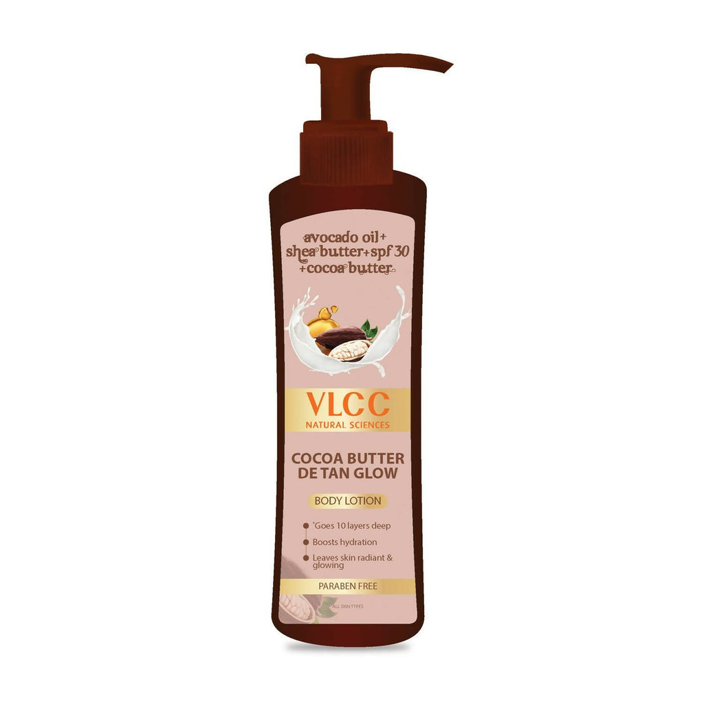 VLCC Cocoa Butter Detan Glow Body Lotion | Grocsy