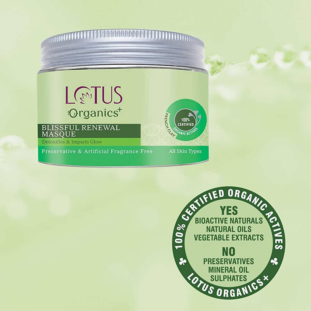 Lotus Organics+ Blissful Renewal Masque (Mask) | Grocsy