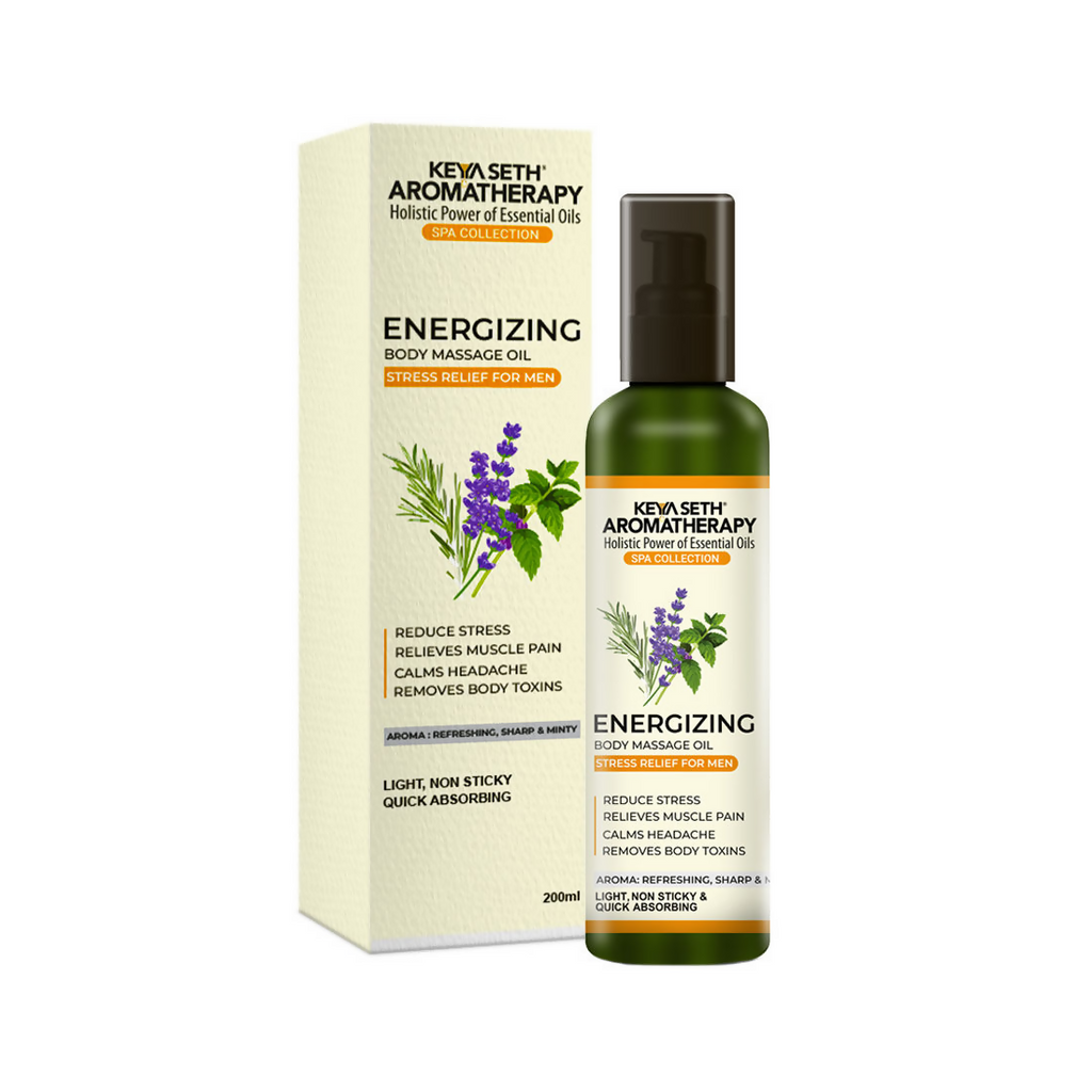 Keya Seth Aromatherapy Energizing Body Massage Oil | Grocsy