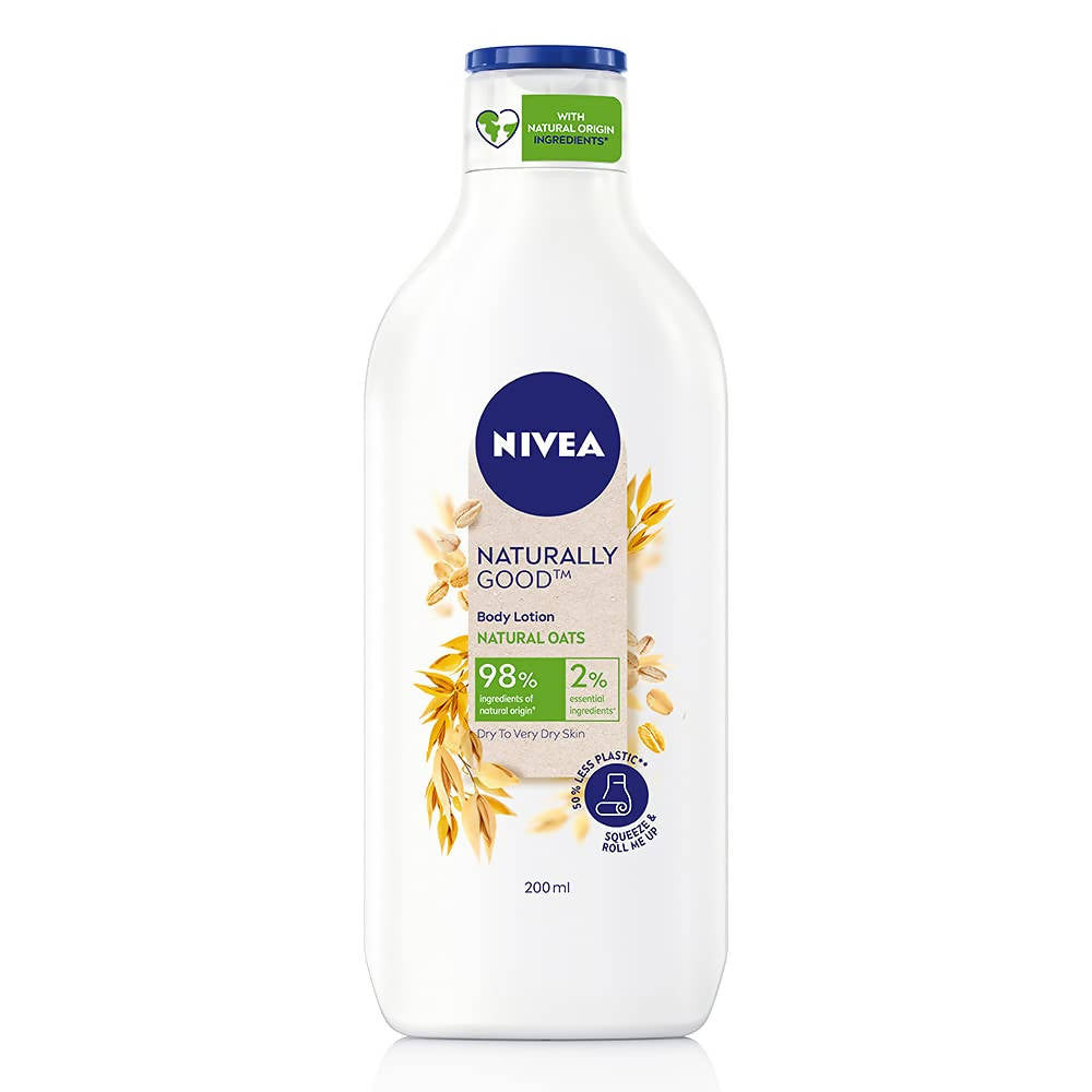 Nivea Naturally Good Body Lotion - Natural Oats | Grocsy