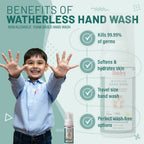 Babyorgano Non Alcoholic Foam Based Waterless Hand Wash for Kids | Grocsy