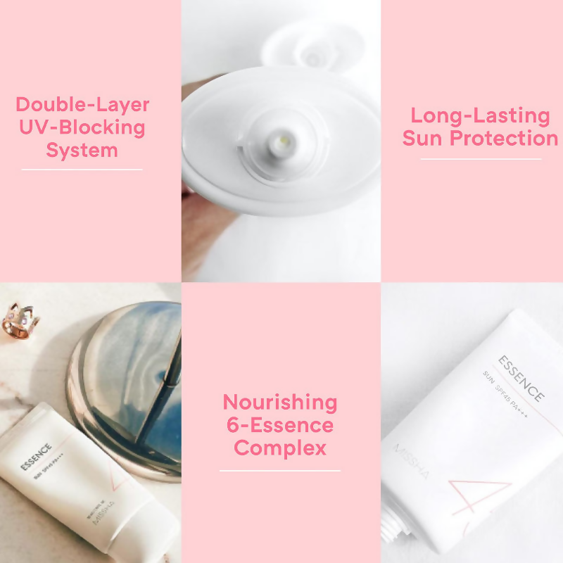 Missha All Around Safe Block Essence Sun SPF45 PA+++ | Grocsy