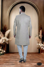 Joban Fashion Men's Pink Base Silk Kurta with Pyjama | Grocsy