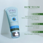 Lotus Organics Aloe Vera & Grape Seed Hydra Clean & Nourish Face Wash | Grocsy