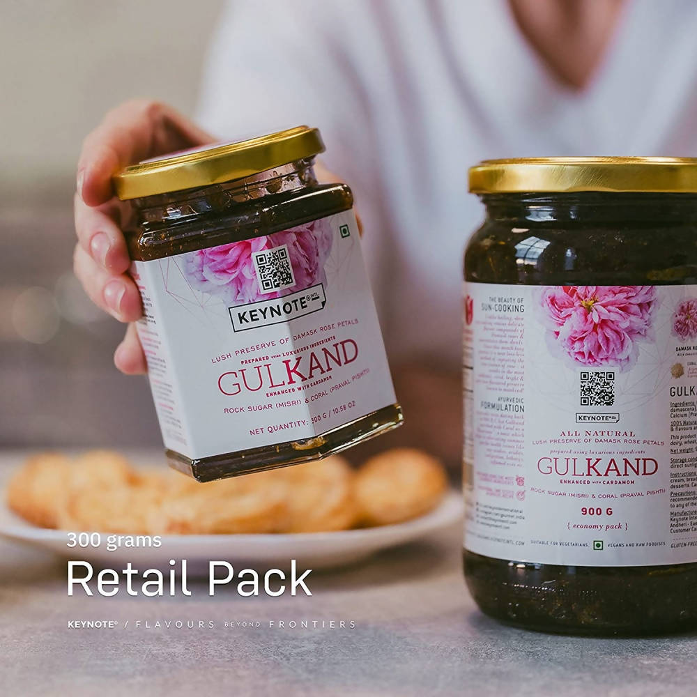 Keynote Gulkand (Damask Rose, Misri, Cardamom & Praval) | Grocsy