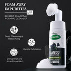 VI-JOHN Prakritik Bamboo Charcoal geling , Removes Tan, 100% Natural Bio Actives Face Wash | Grocsy