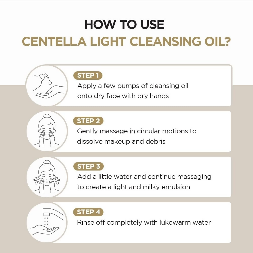 SKIN1004 Madagascar Centella Light Cleansing Oil | Grocsy