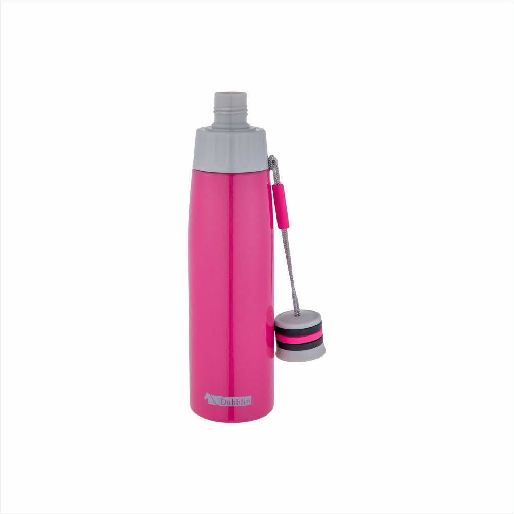 Dubblin Cheers Stainless Steel Sipper Water Bottle | Grocsy