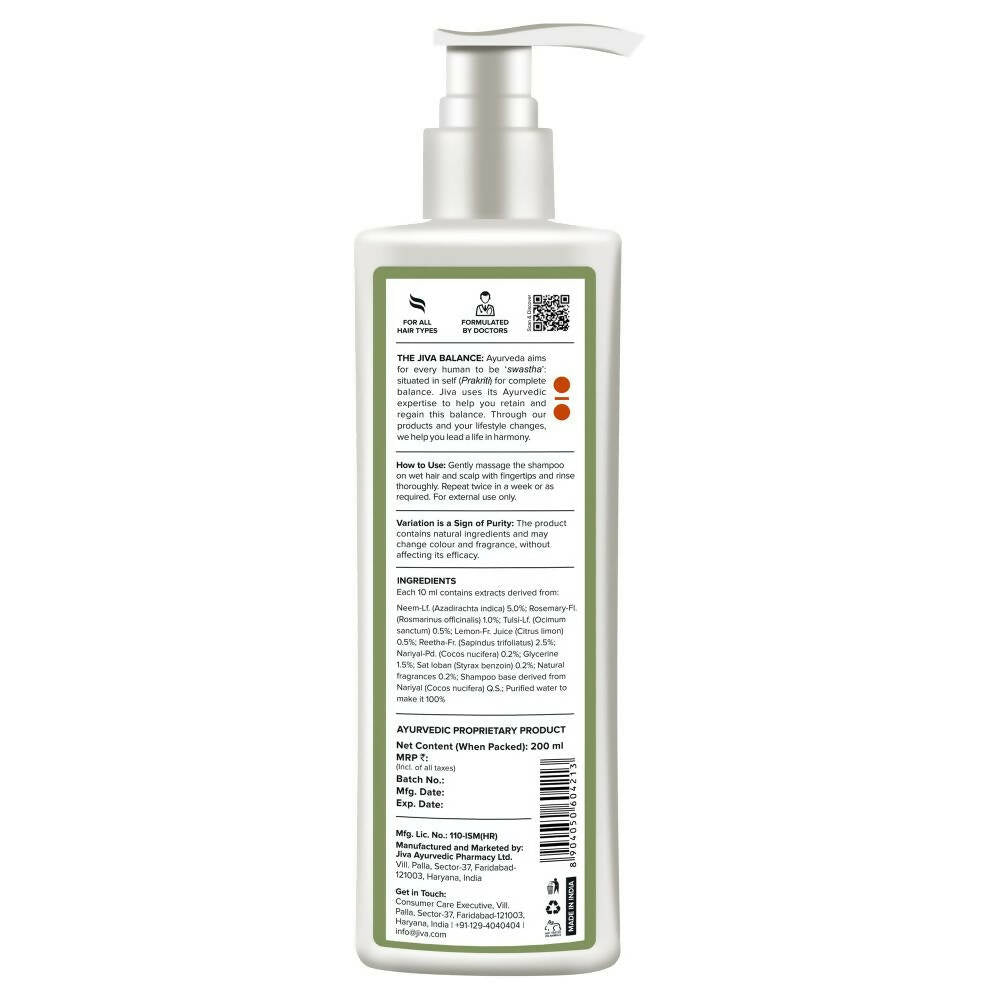 Jiva Ayurveda Neem Shampoo | Grocsy