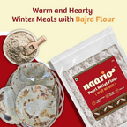 Naario Bajra atta 100% Organic Millet Flour | Grocsy