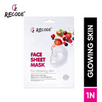 Recode Face Sheet Mask For Glowing & Brightened Skin | Grocsy