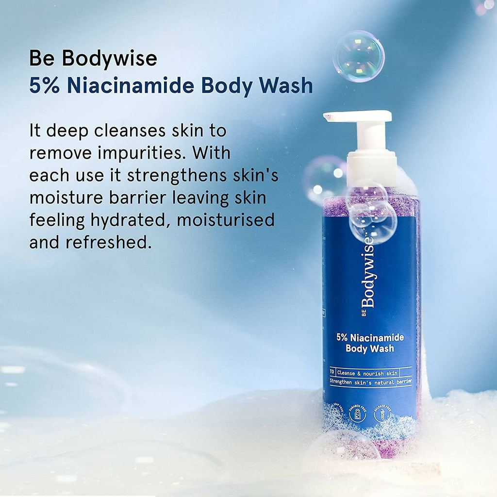 BeBodywise 5% Niacinamide Body Wash | Grocsy