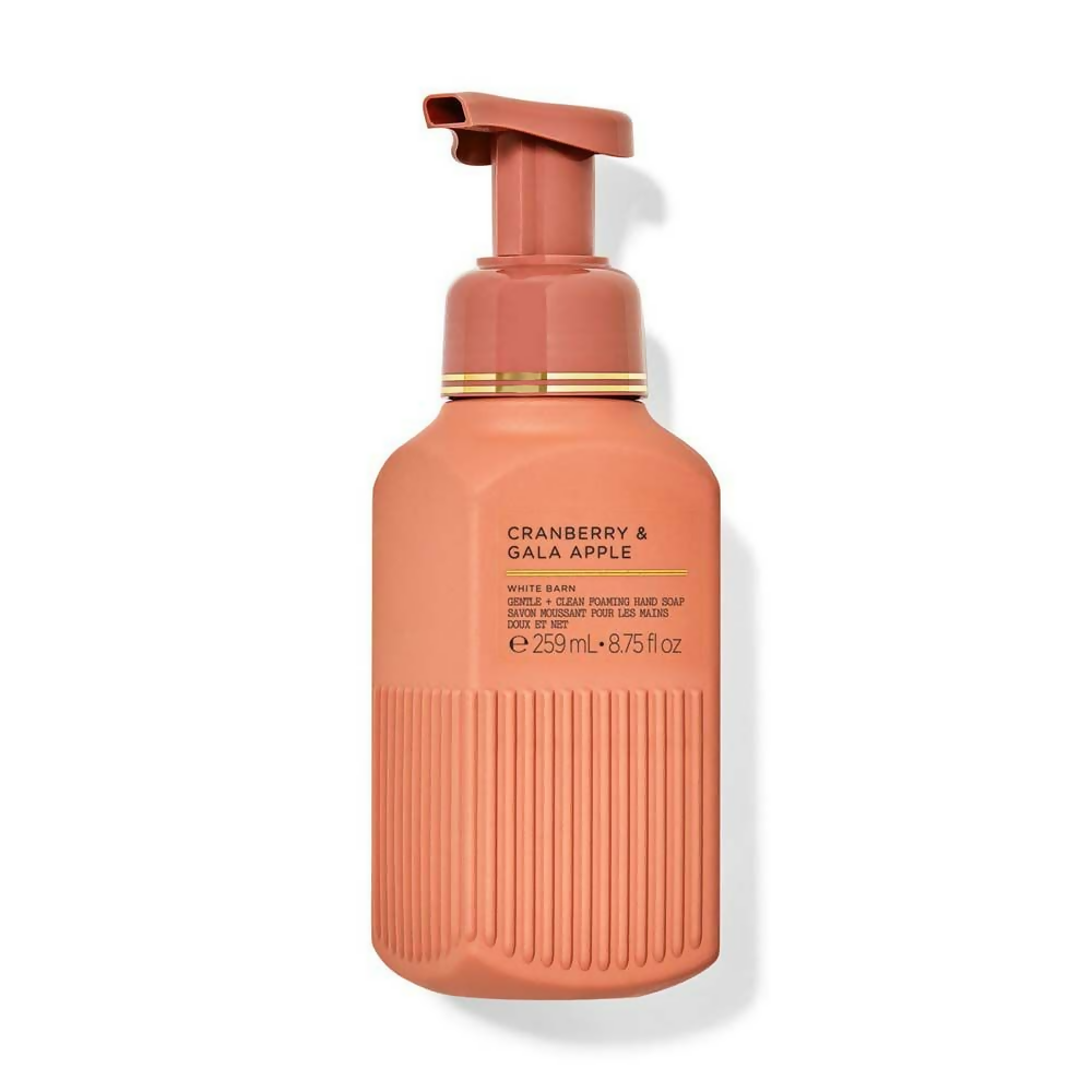Bath & Body Works Cranberry & Gala Apple Gentle & Clean Foaming Hand Soap | Grocsy