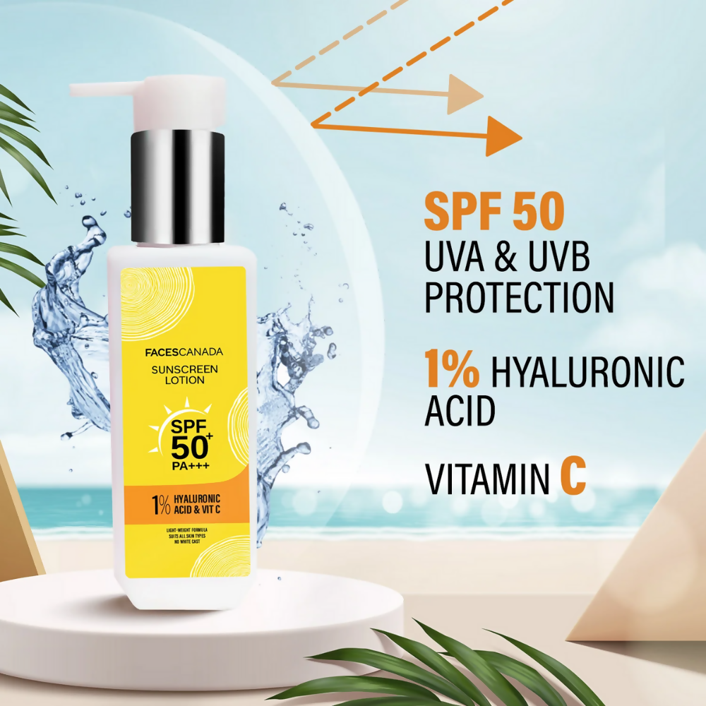 Faces Canada Sunscreen Lotion | Grocsy