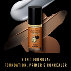 Max Factor Face Finity All Day Flawless 3 In 1 Foundation - Praline | Grocsy