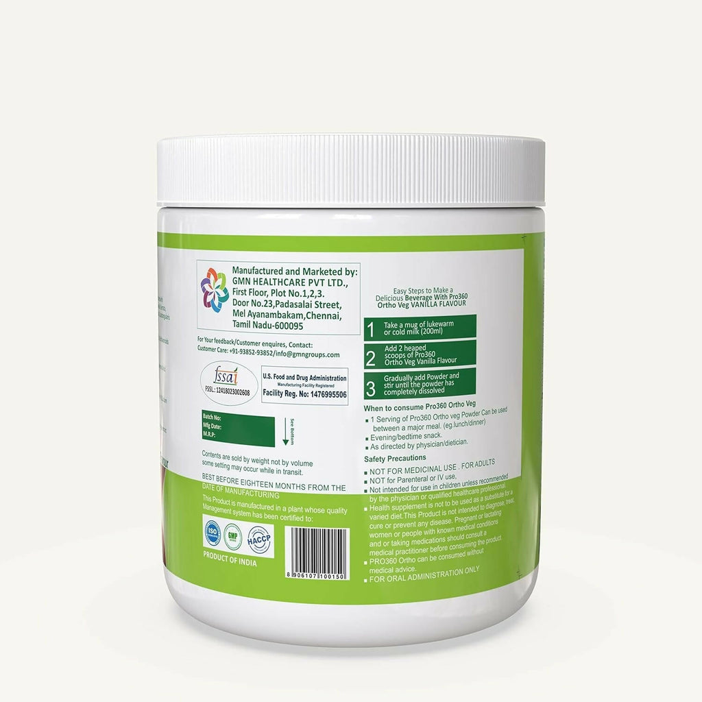 Pro360 Ortho Bone and Joint Protein Supplement Powder | Grocsy
