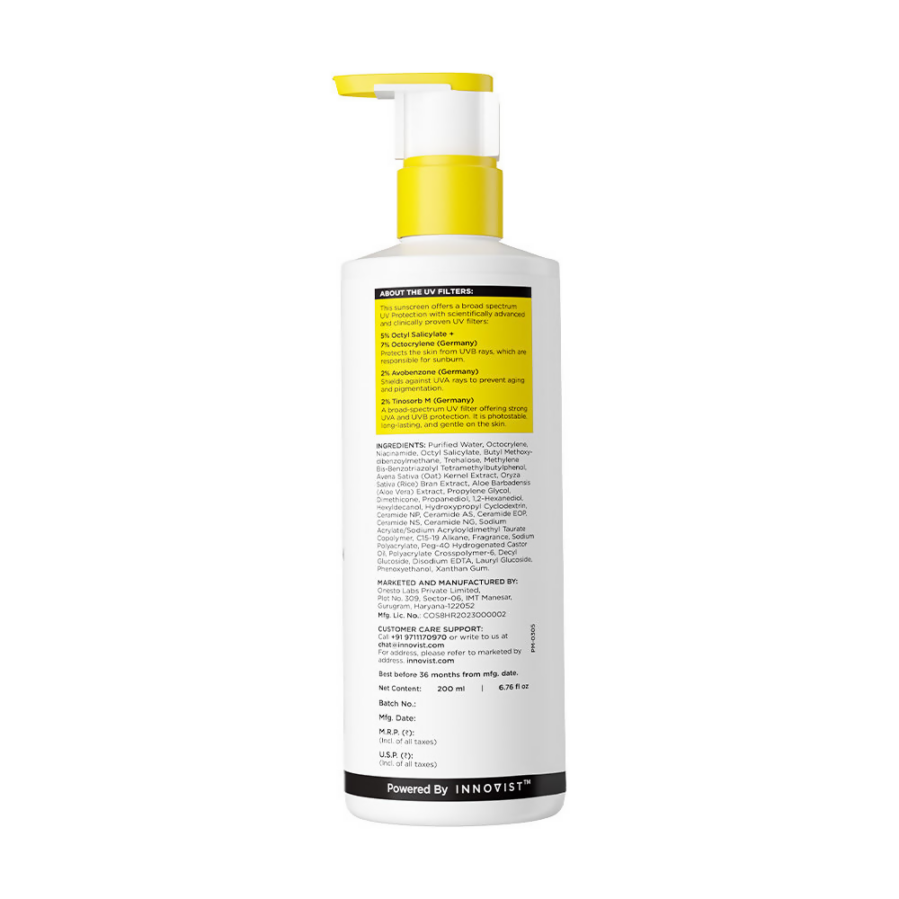 SunScoop 5% Niacinamide Daily Moisture Sunscreen Body Lotion SPF 50+ PA++++ | Grocsy