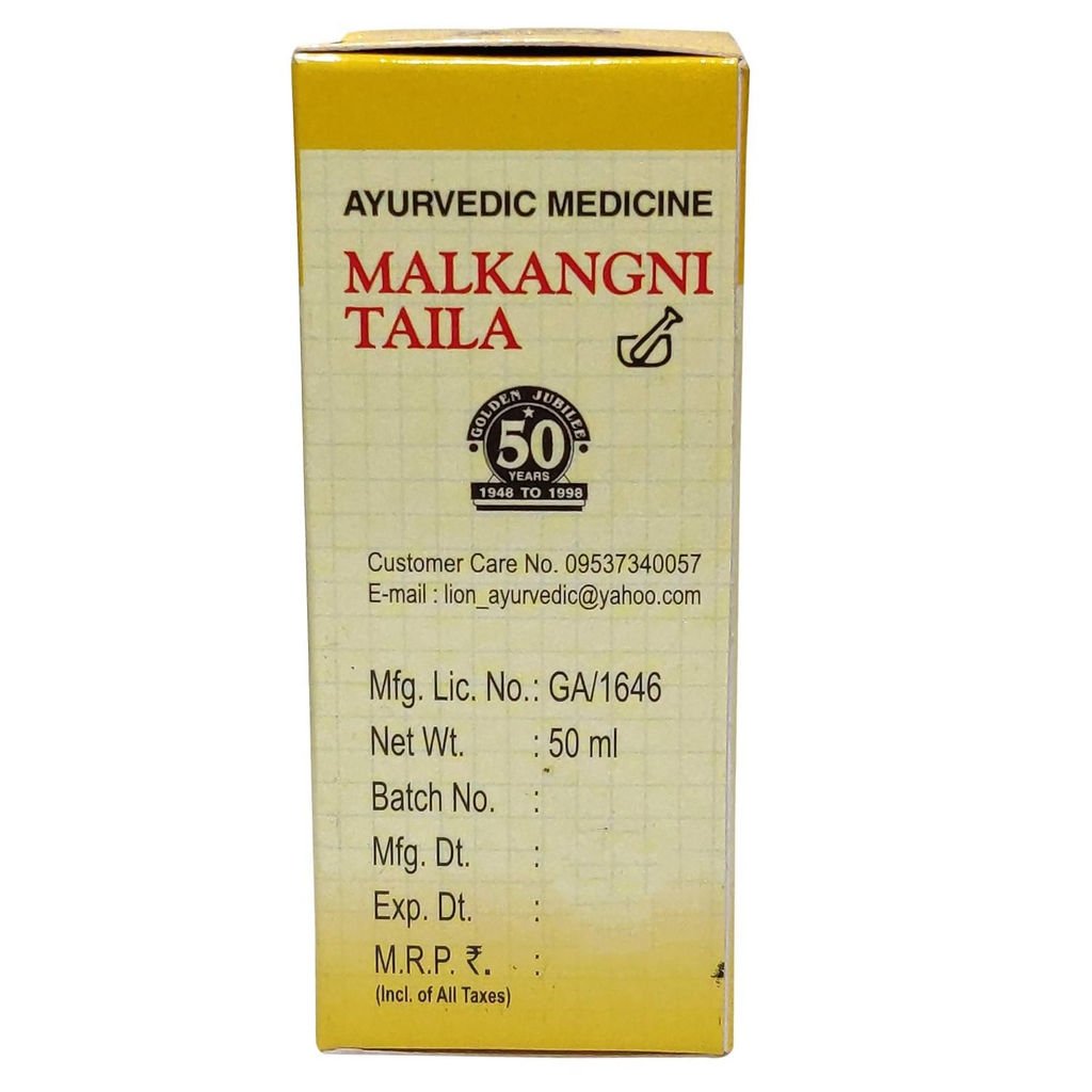 Lion Ayurveda Malkangni Taila | Grocsy