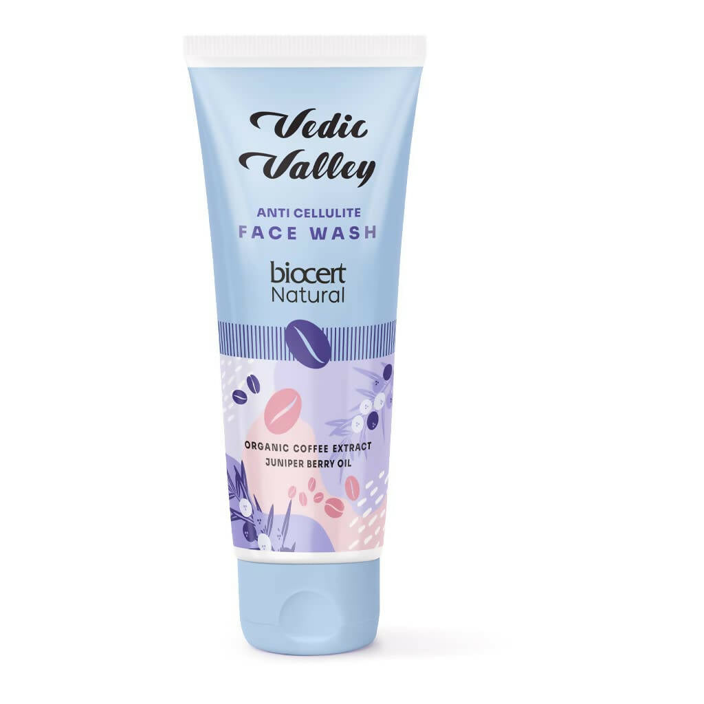 Vedic Valley Anti Cellulite Face Wash With Coffee Bean & Juniper Berry Oil | Grocsy