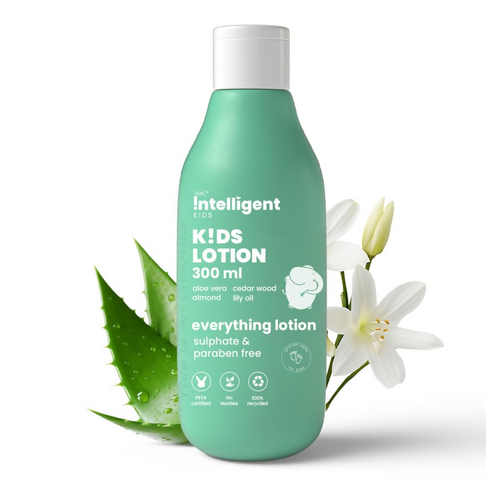 TuCo Intelligent Kids Body Lotion With Lily, Strawberry & Rosemary Oils | Grocsy