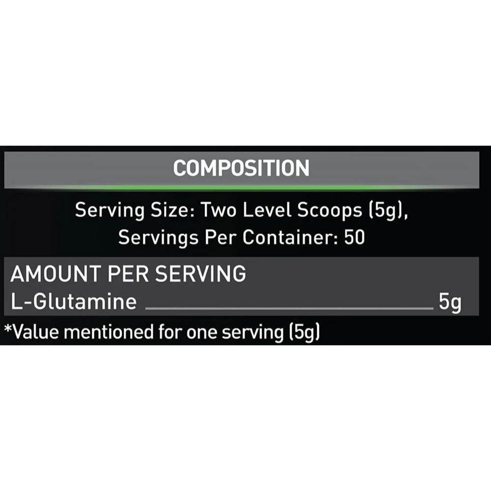 MuscleBlaze L - Glutamine Unflavored | Grocsy