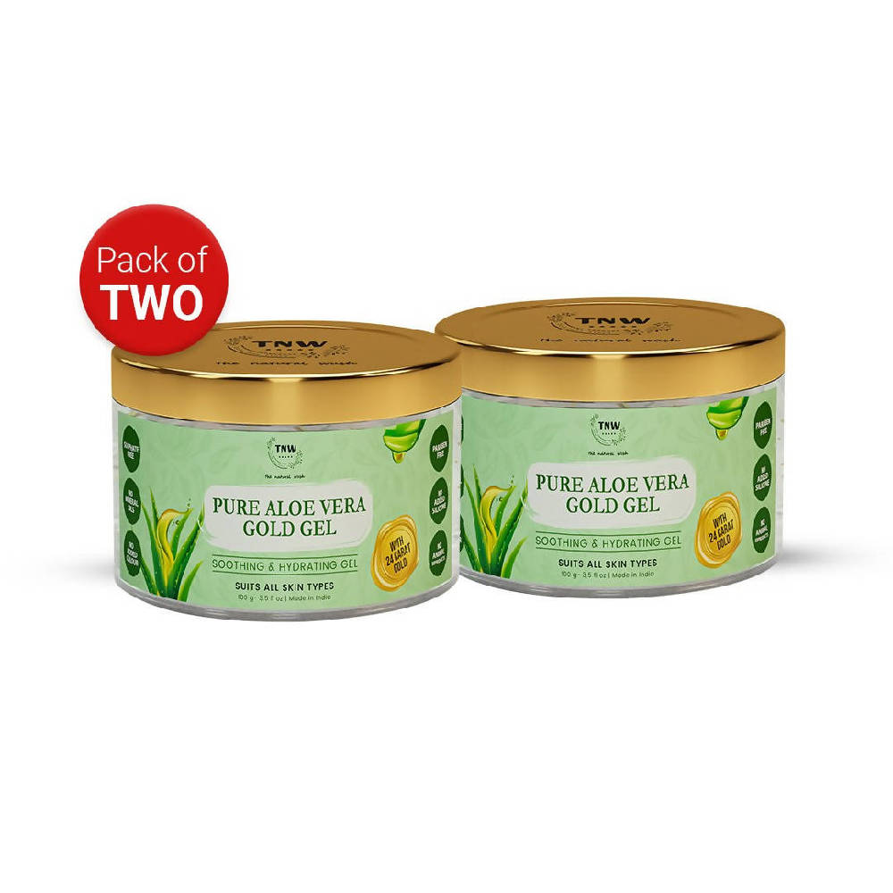 The Natural Wash Pure Aloe Vera Gold Gel | Grocsy