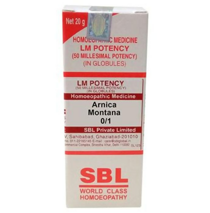 SBL Homeopathy Arnica Montana LM Potency | Grocsy