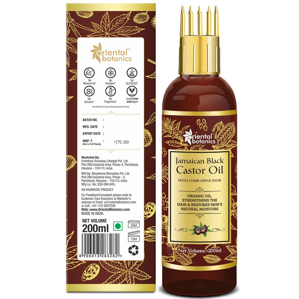 Oriental Botanics Jamaican Castor Oil | Grocsy