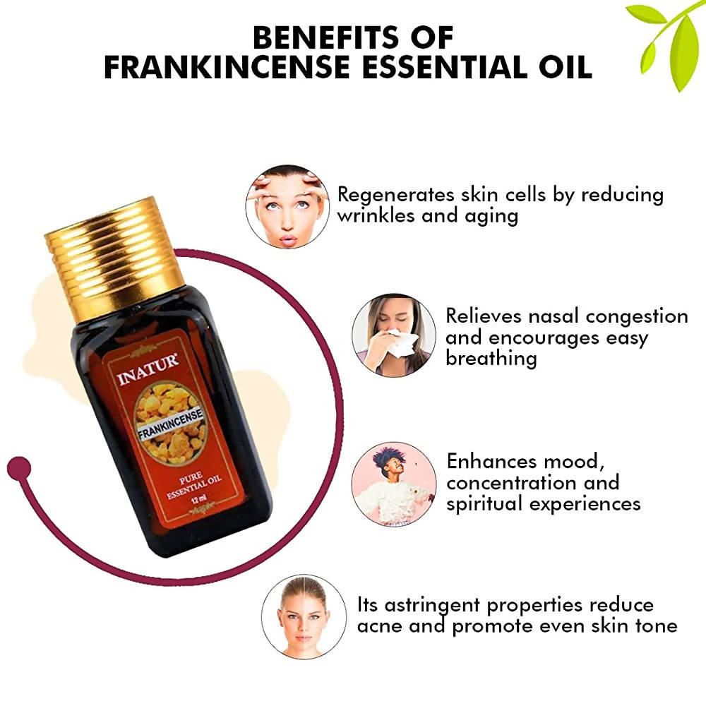 Inatur Frankincense Pure Essential Oil | Grocsy