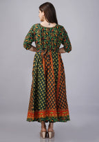 Vamika Multicolor Cotton Printed Party/Casual Wear Kurti (GAM20K) | Grocsy