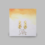 Gold-Polished Crescent Hoop Earring For Women - Wahe Jewels - Swadesiicart