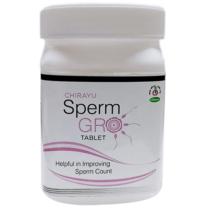 Chirayu Sperm Gro Tablets | Grocsy
