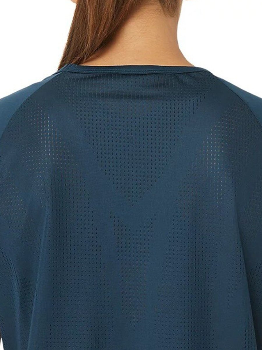 ASICS Actibreeze Raglan Sleeves Round Neck T-Shirt | Grocsy