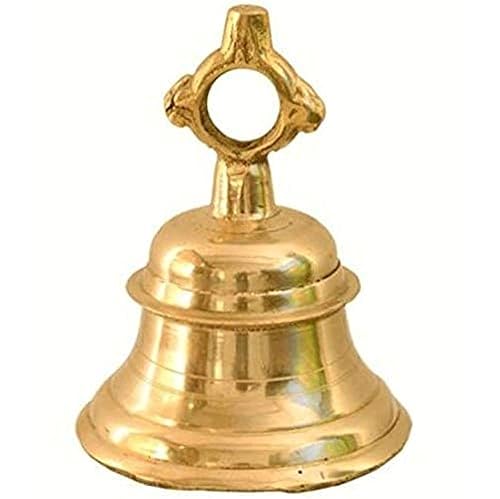 Uapan Metalcraft Brass Bell Temple Ghanta Pooja Bell | Grocsy