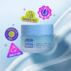 Nykaa Skin Hydra Plump Water Gel Creme Moisturiser, 100Hr Hydration, Normal, Dry & Combination Skin | Grocsy