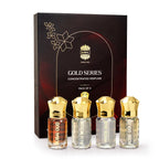 Ajmal India Gold Series Concentrated Perfume Gift Set | Grocsy