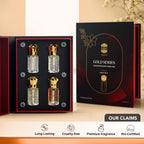 Ajmal India Gold Series Concentrated Perfume Gift Set | Grocsy