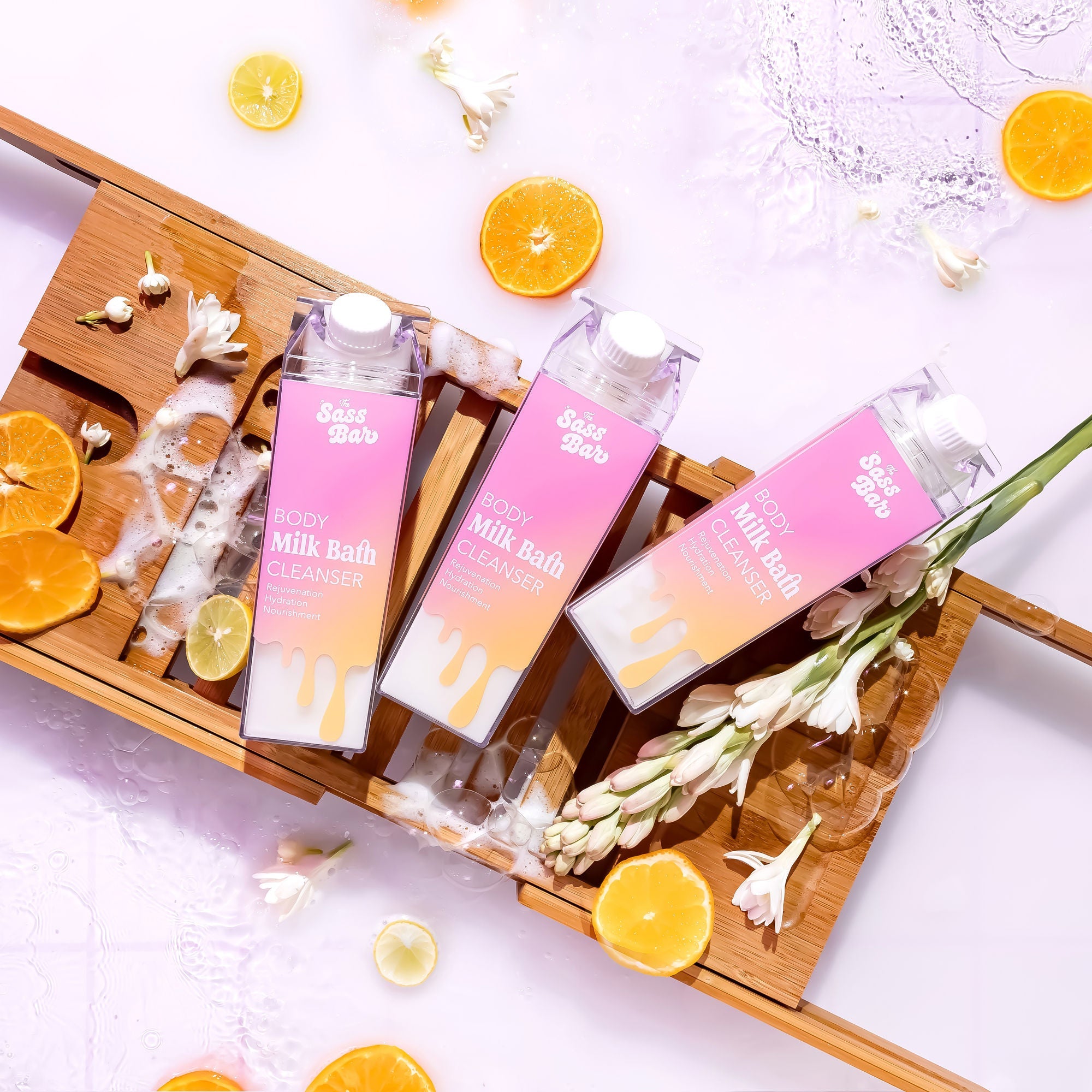 The Sass Bar Dawn Exfoliating Bodywash with Lactic Acid + Centella for Sensitive Skin | Grocsy