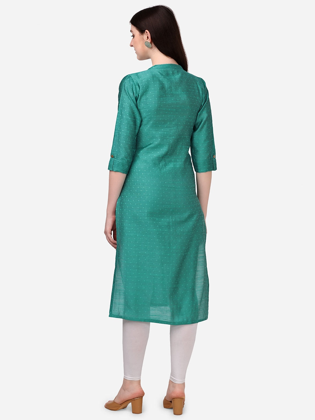 HERE&NOW Ethnic Motifs Printed Kurta | Grocsy