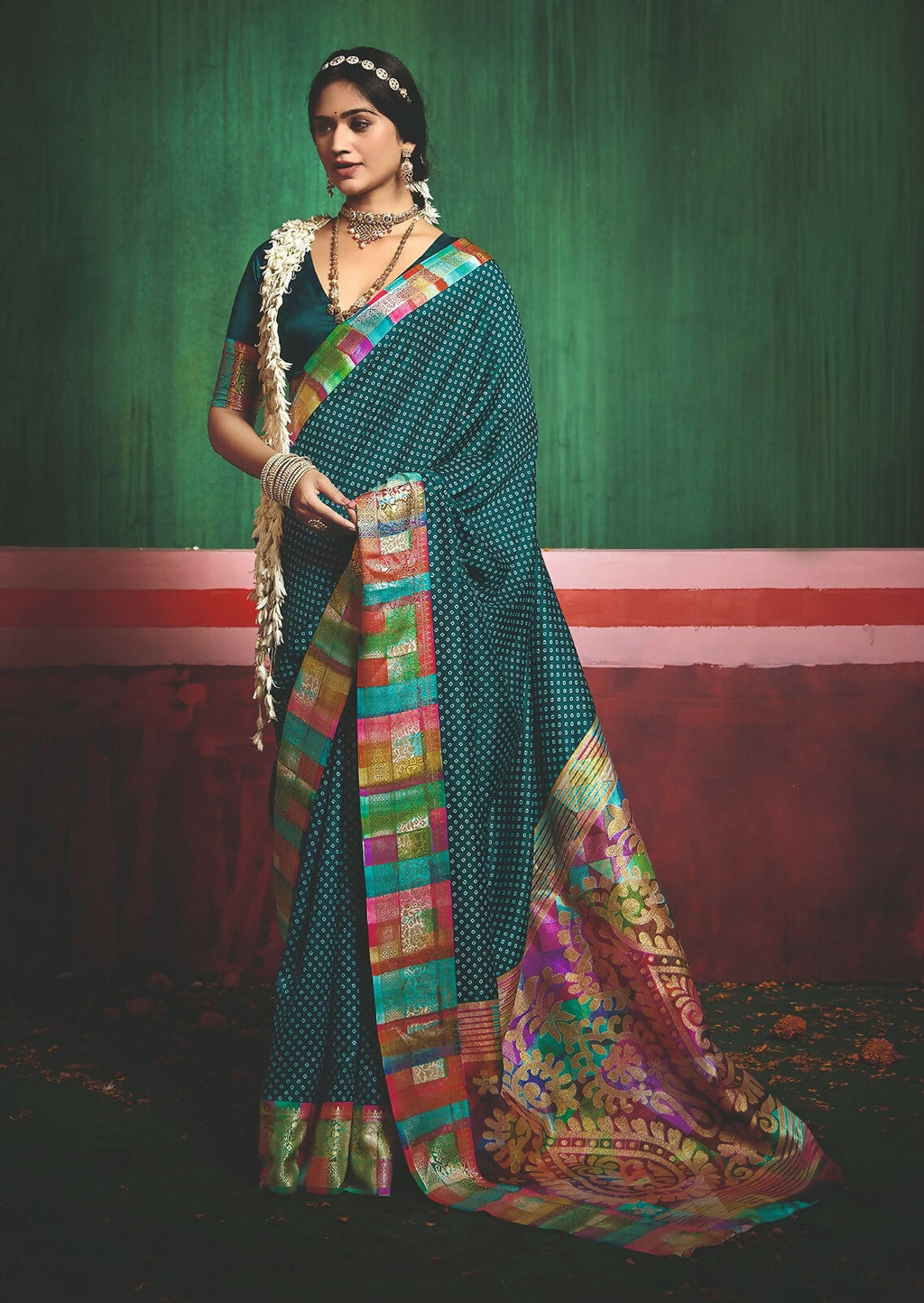 Joban Fashion Tushar Silk Blue Colored With Zari Border And Designer Pallu Saree | Grocsy
