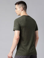 Alcis Typography Printed Dry Tech Slim Fit T-shirt | Grocsy